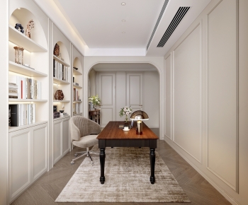 French Style Study Space-ID:367574936