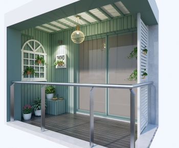 Modern Leisure Balcony-ID:174664979