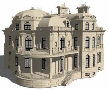 European Style Detached Villa-ID:280898091