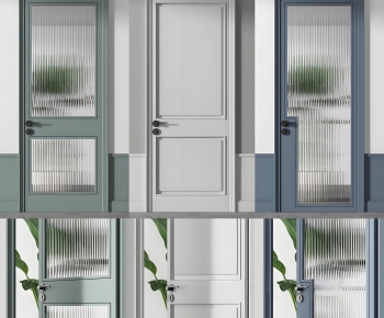 Modern Single Door-ID:166403063