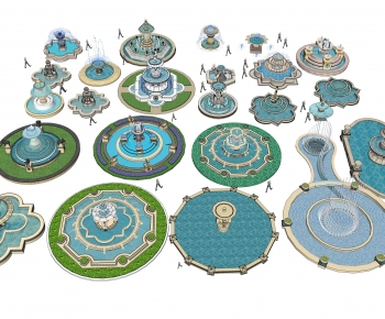 European Style Garden-ID:688306093