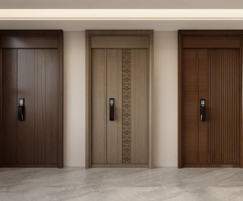 New Chinese Style Entrance Door-ID:543468956