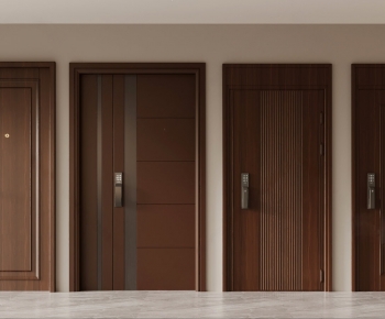 Simple European Style Entrance Door-ID:753714085