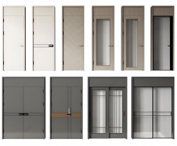 Modern Single Door-ID:855398892