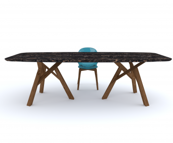 Modern Dining Table And Chairs-ID:127410891