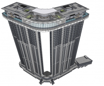 Modern Appearance Of Commercial Building-ID:971538077