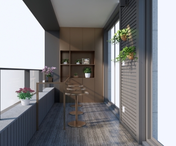 Modern Leisure Balcony-ID:863665109
