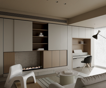 Modern A Living Room-ID:303699972