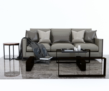 Modern Three-seat Sofa-ID:983374122