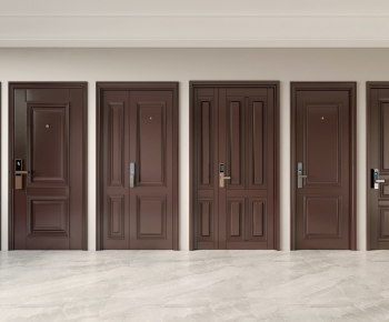 Simple European Style Entrance Door-ID:156088113