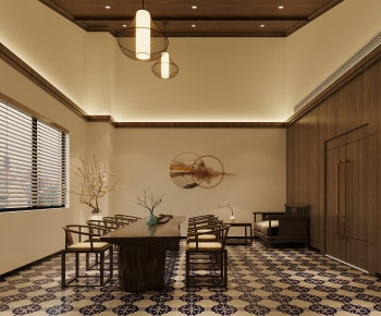New Chinese Style Tea House-ID:527069096