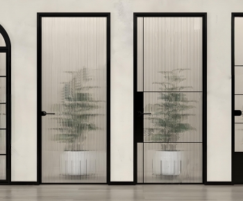 French Style Single Door-ID:130891086