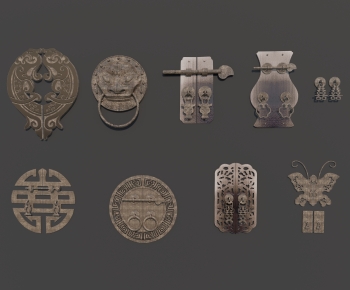 Chinese Style Door Handle-ID:473671919