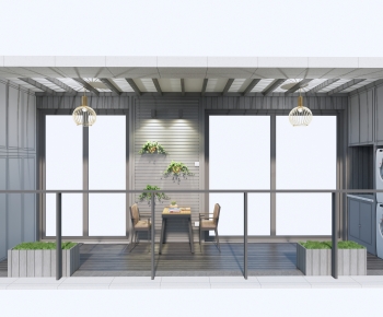 Modern Leisure Balcony-ID:167232042