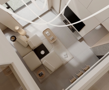 Modern A Living Room-ID:369699957