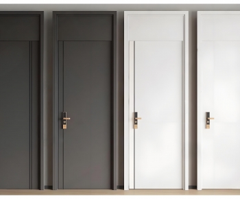 Modern Single Door-ID:453177933