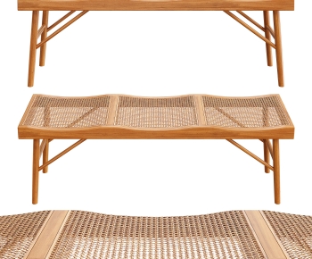 Wabi-sabi Style Bench-ID:962430005