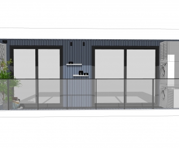 Modern Leisure Balcony-ID:603625069