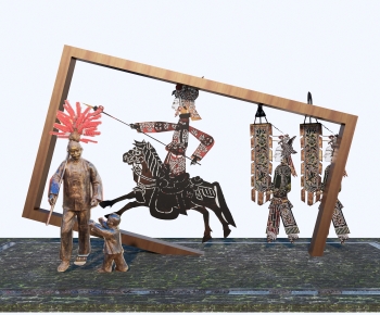 Chinese Style Sculpture Sketch-ID:827991963