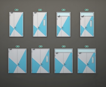 Modern Fire Door-ID:698615076