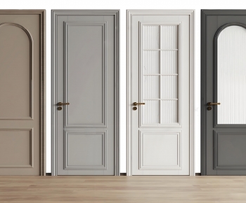 French Style Single Door-ID:220863104