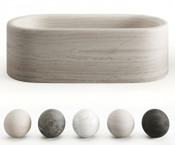Wabi-sabi Style Bathtub-ID:973475937