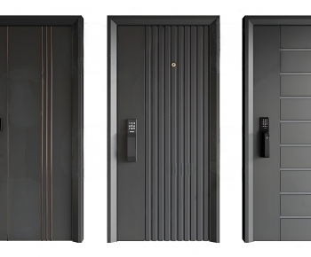 Modern Entrance Door-ID:619009023