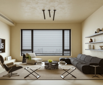 Wabi-sabi Style A Living Room-ID:871207958