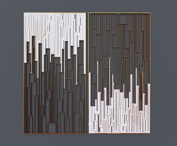 Modern Metal Screen Partition-ID:344499115