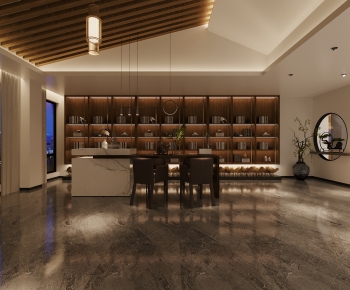New Chinese Style Bar Area-ID:495209758
