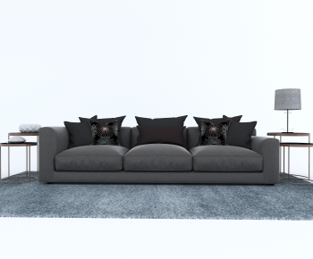 Modern Three-seat Sofa-ID:740808013