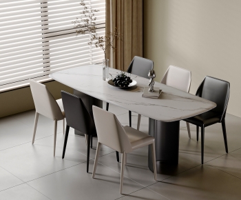 Modern Dining Table And Chairs-ID:250110693