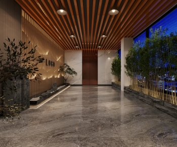 New Chinese Style Elevator Hall-ID:978940015