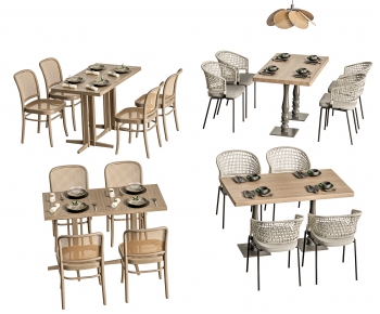 Modern Dining Table And Chairs-ID:253046998