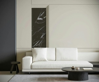 Modern A Living Room-ID:615350013