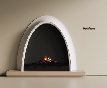 Modern Fireplace-ID:619683988