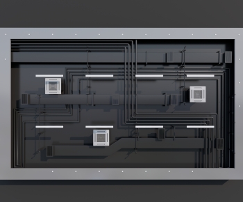 Modern Suspended Ceiling-ID:928558113