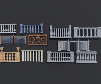 European Style Guardrail-ID:987999478