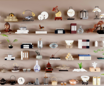 New Chinese Style Decorative Set-ID:371838097