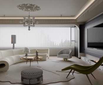 French Style A Living Room-ID:970478067