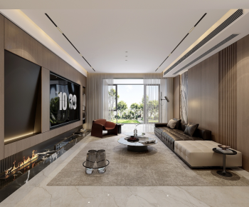 Modern A Living Room-ID:625403888
