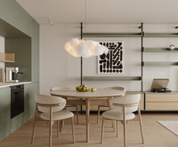 Modern Dining Room-ID:899909029