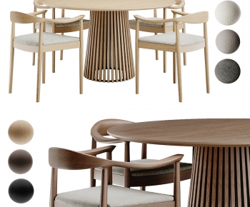 Modern Dining Table And Chairs-ID:824522979