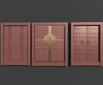 Chinese Style Double Door-ID:207679038