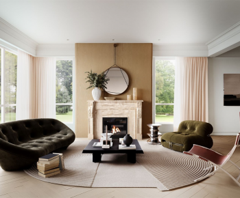 Modern A Living Room-ID:473556044