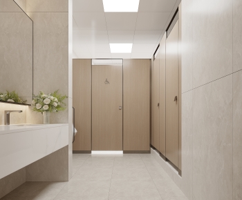 Modern Public Toilet-ID:436129651