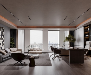 Modern Manager's Office-ID:785831936