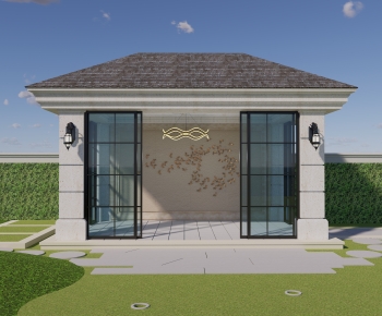 New Chinese Style Pavilion-ID:160379434