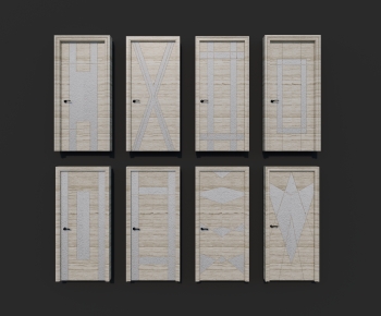 Modern Single Door-ID:689786915