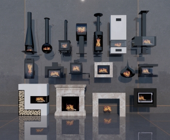 Modern Fireplace-ID:301738982